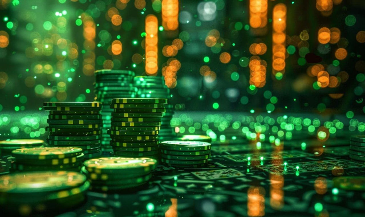 Baccarat ကဒ်ဖွင့်နေသော Live Dealer table